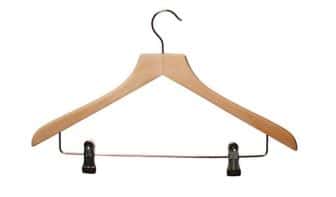 Shaped Suit Hanger with Clips 39cm