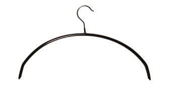 Non-Slip Knitwear Hanger 46cm Black