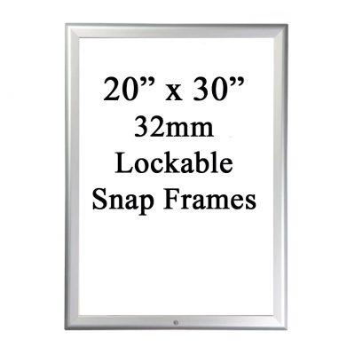 20x30 32mm Lockable Snap Frame
