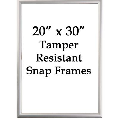 20x30 Tamper Resistant Frames