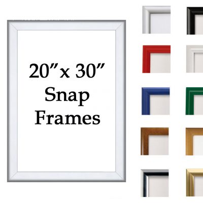 20" x 30" snap frames
