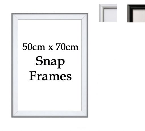 50cm x 70cm snap frames