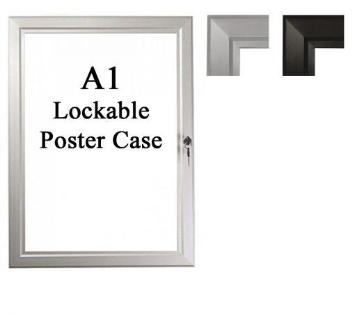 A1 Lockable Poster Case