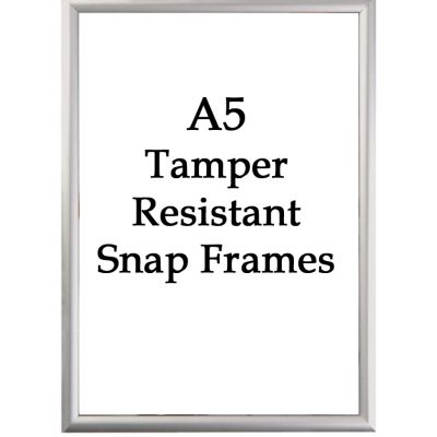 A5 Tamper Resistant Frames