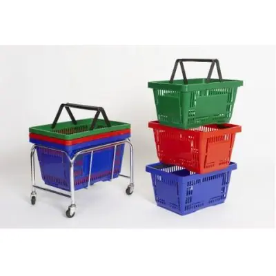 Shopping Basket Stacker
