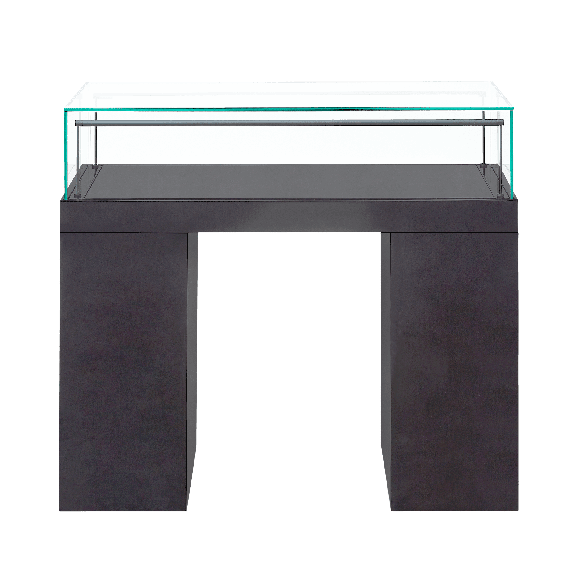 Display Case Counter 900mm x 1000mm x 500mm - Black or White