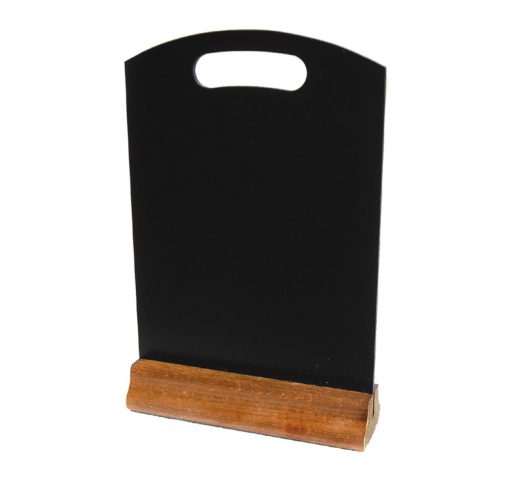 chalkboard counter stand